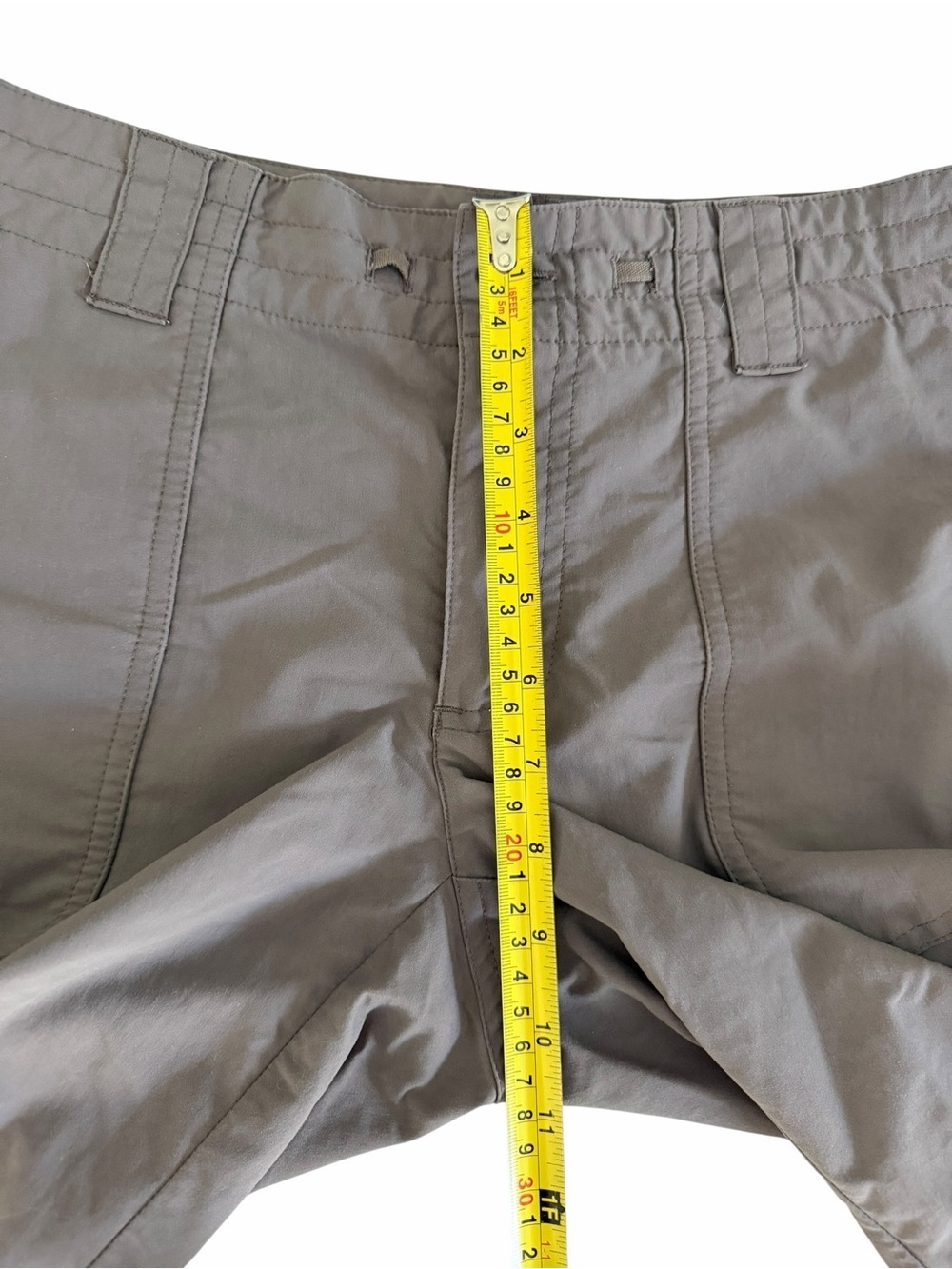 PATAGONIA Taupe/Prune Gray Hiking Shorts Outdoor Lightweight Women’s 8 - Picture 9 of 11
